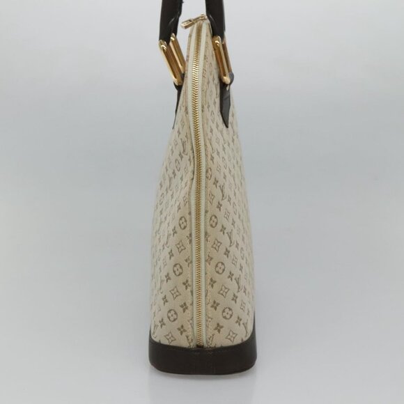 LOUIS VUITTON Monogram Mini Alma Haut Hand Bag Khaki M92203 LV Auth ep8029 - Picture 4 of 16